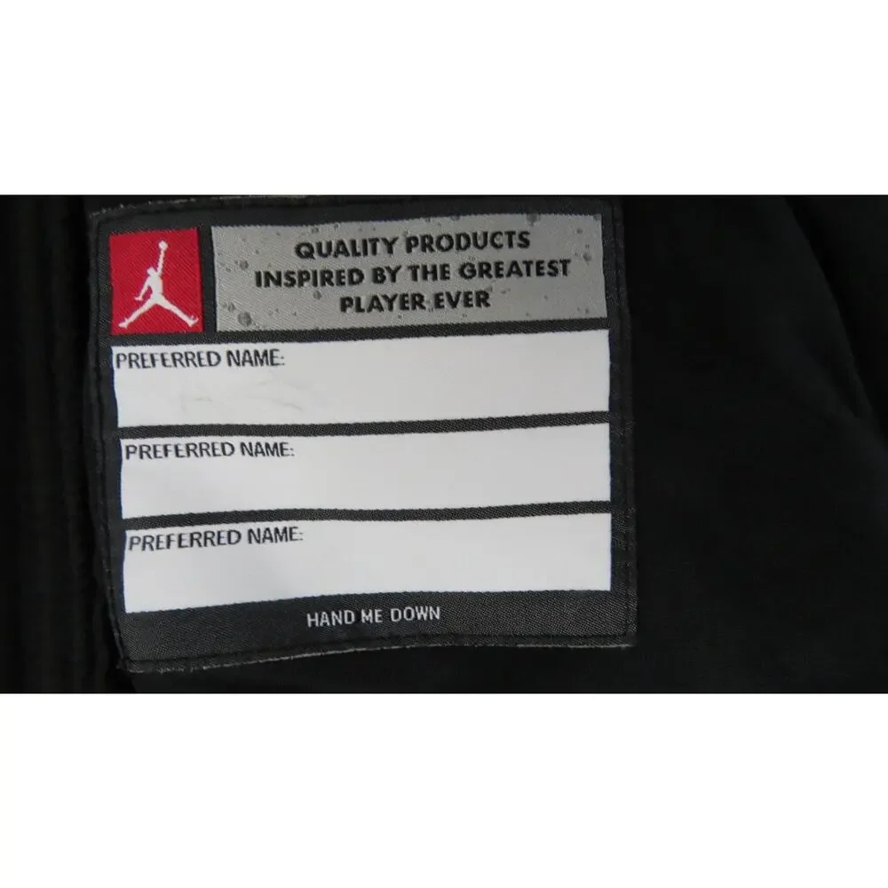 JORDAN Big Kids Soft Shell Full Zip Hooded Jacket Iron‎ Grey Size L (12/13) EUC